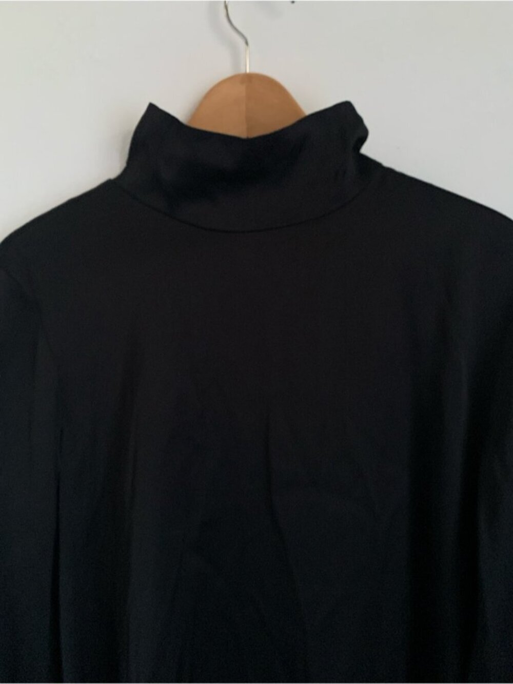 NWT Zara High Neck Satin Blouse - Picture 4 of 8